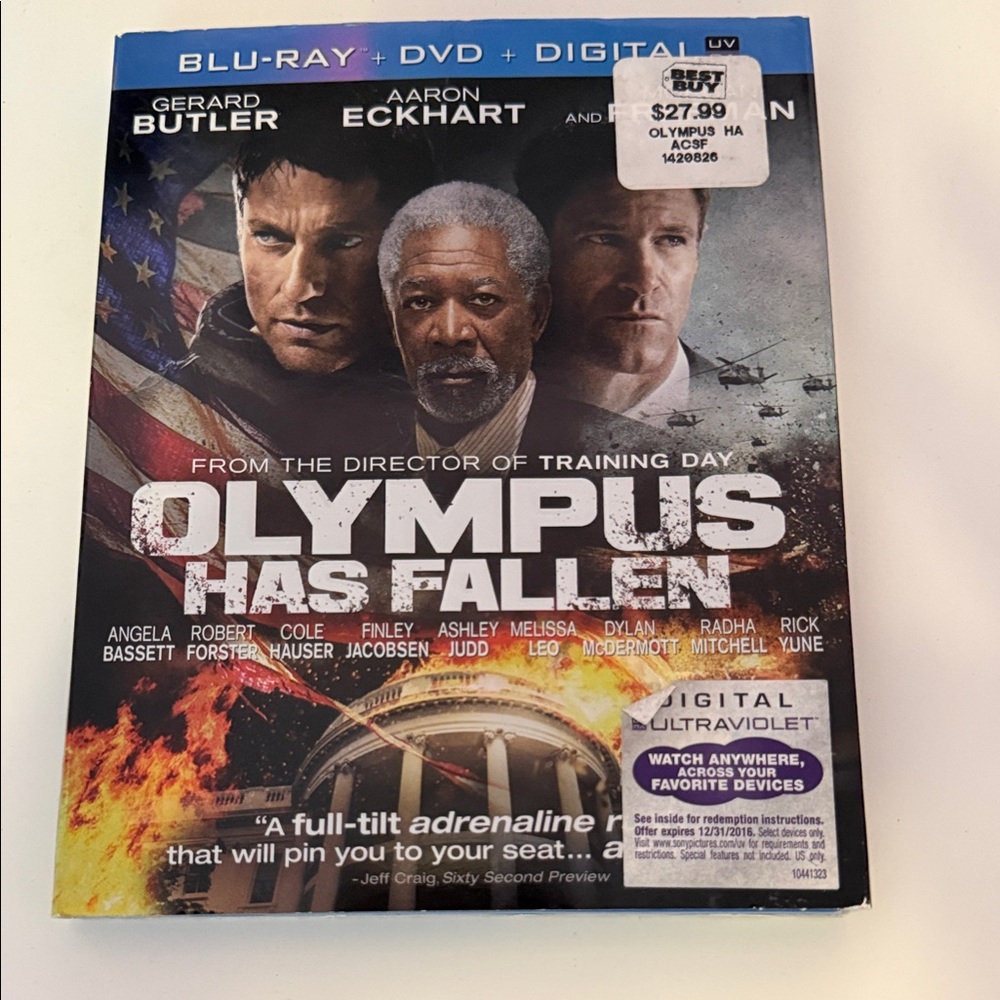 Olympus Has Fallen Blu-ray
